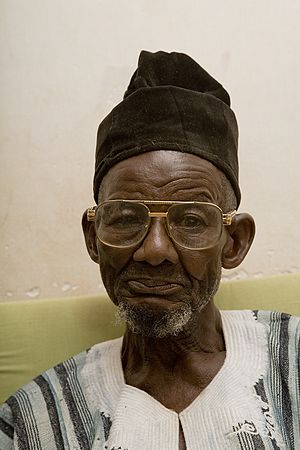 An elder of the Wala, Wa, Ghana.